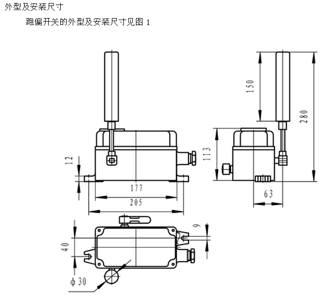 防偏開(kāi)關(guān) 跑偏開(kāi)關(guān)PK1-2B-R485-TH_防偏開(kāi)關(guān)KBW-220p跑偏控制器工廠直供