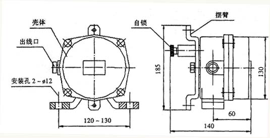 廠家批發(fā)緊急停機(jī)開(kāi)關(guān)HFKLT2-Y雙向平衡拉繩開(kāi)關(guān)價(jià)格