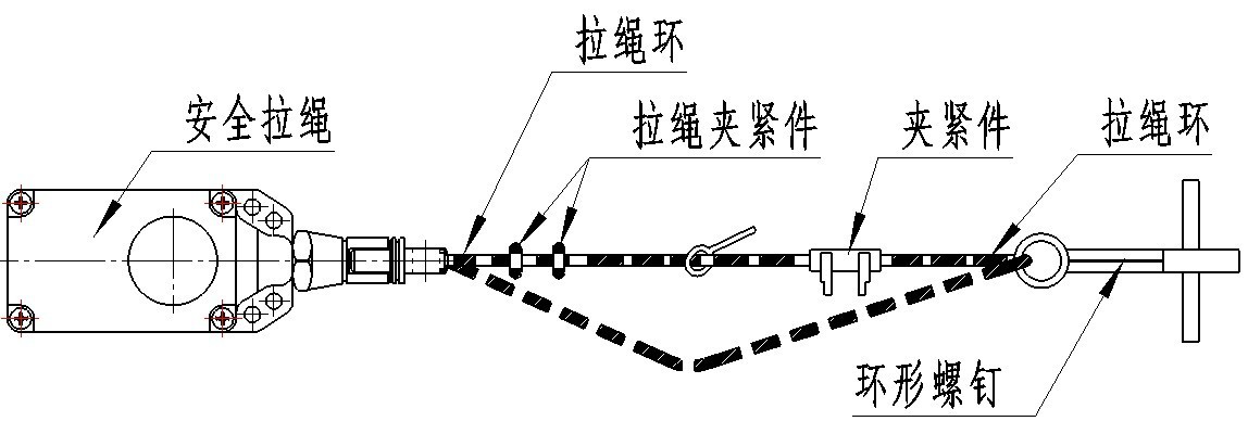 LS-LX-S 拉線開關_拉線開關膠帶機保護拉繩開關